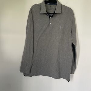 Tailor Bryd Men's Long Sleeve Golf Polo Shirt size XL Cotton Performance